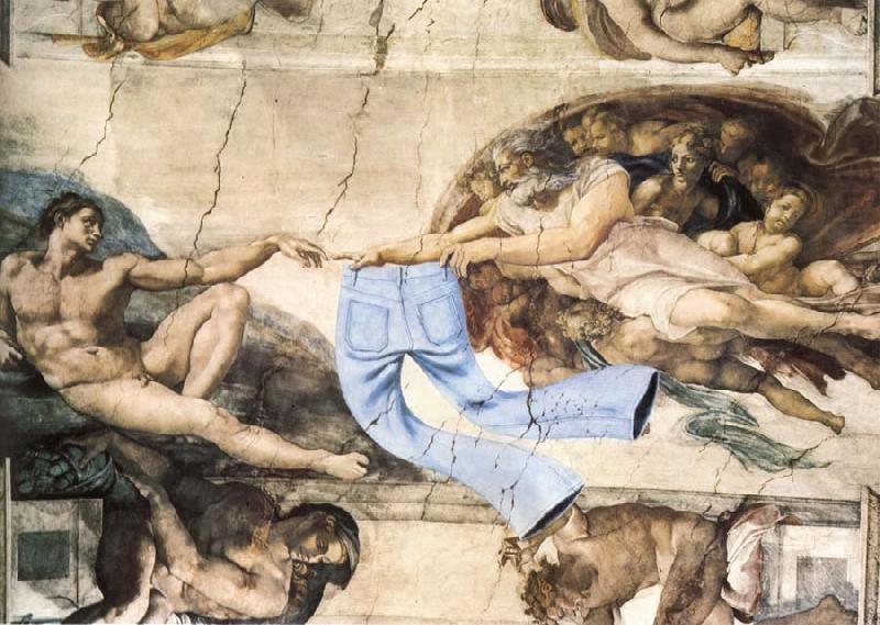 Adams Creation, Michelangelo Buonarroti